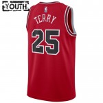 Maillot NBA Chicago Bulls Dalen Terry 25 Nike 2022-23 Icon Edition Rouge Swingman - Enfant